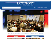 Tablet Screenshot of doxology.us